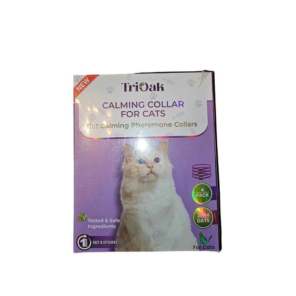 TriOak calming callsr for cats 4 pack‎